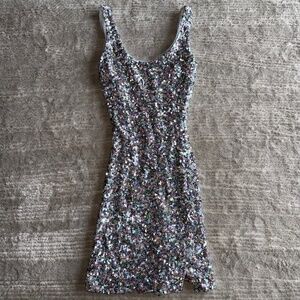 Altar'd State Sparkly Mini Dress